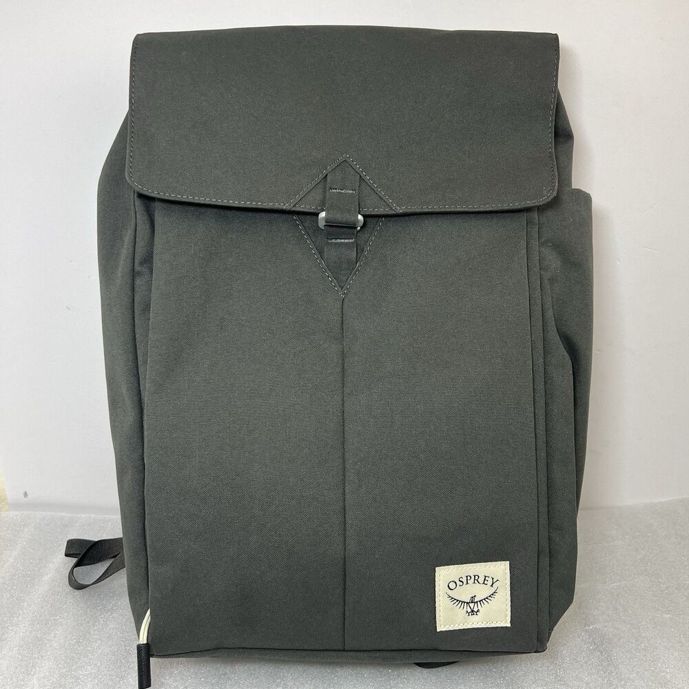 Osprey Backpack Arcane Flap Business Travel School Bag Carry Commuter 16” Gray